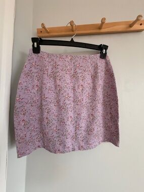 SHEIN Lavender Mini Skirt